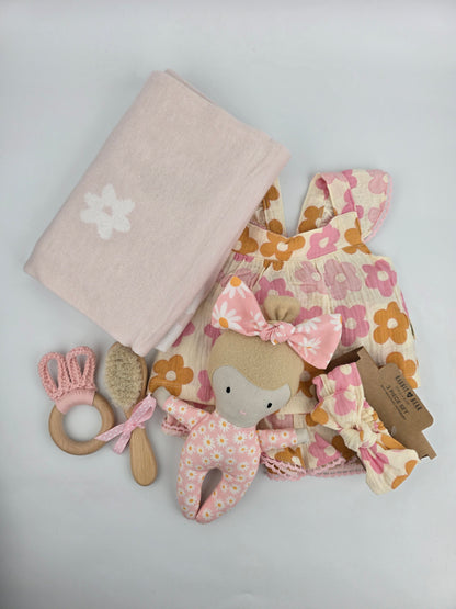 Spring Baby Girl Gift Box Hamper - Ready to Ship