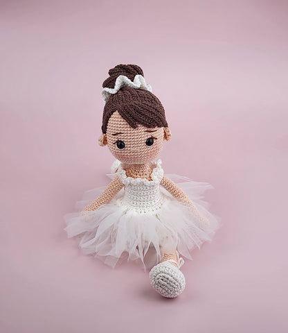 Made to Order - Angelina the Ballerina in white dress.