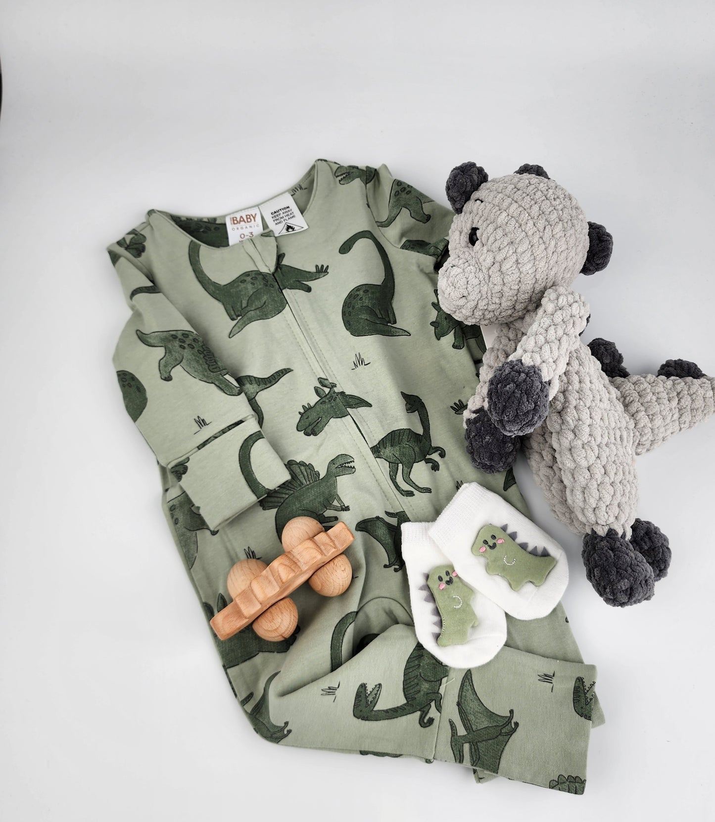 Dinosaur Snuggler Gift Box Hamper - Ready to Ship
