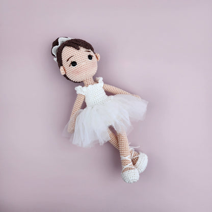 Made to Order - Angelina the Ballerina in white dress.