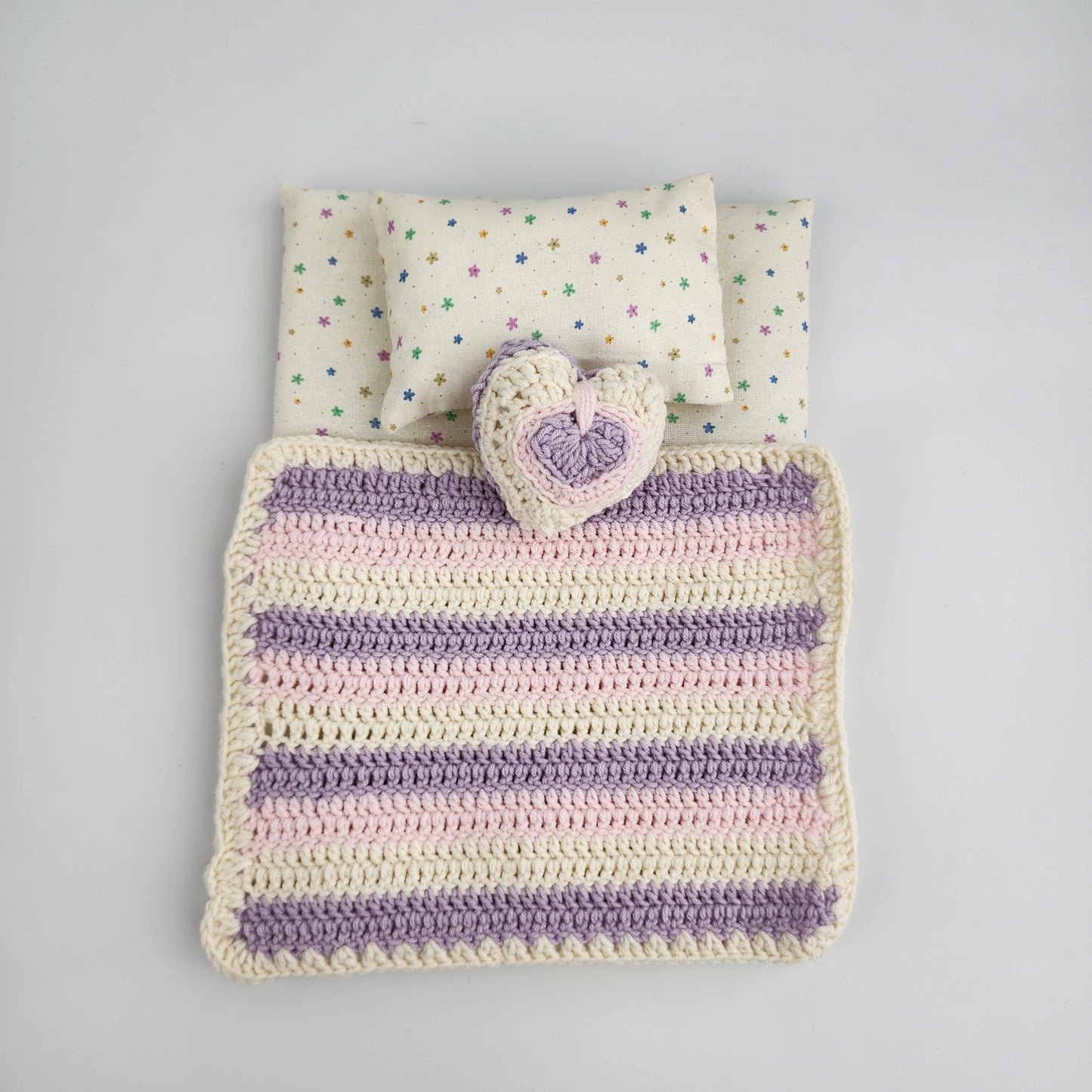 BUNDLE - Mini Baby Doll 'Hazel' and bedding