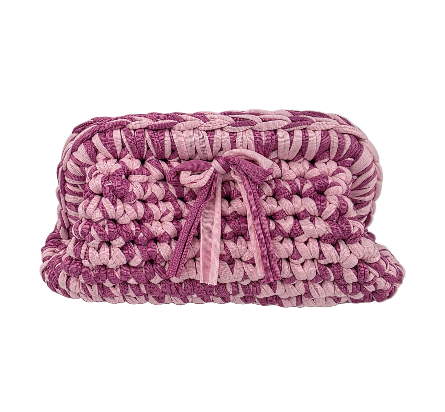 'Cherry' Crochet Clutch Handbag - Ready to Ship