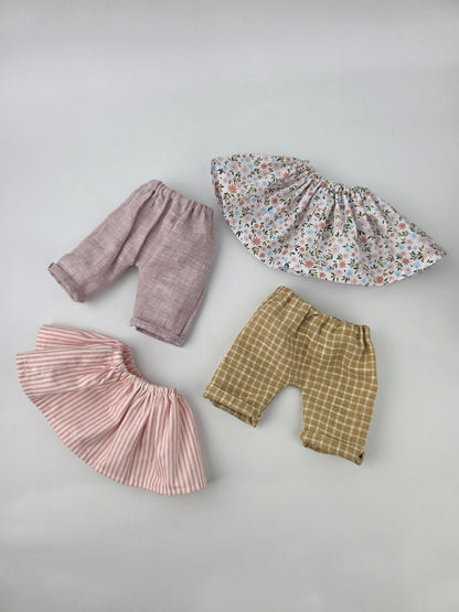 Doll Pale Pink Linen Pants