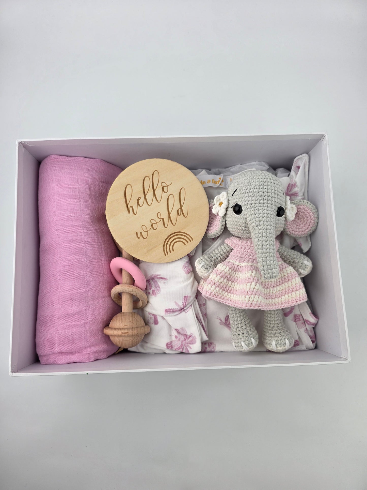 Deluxe Baby Girl Gift Box Hamper