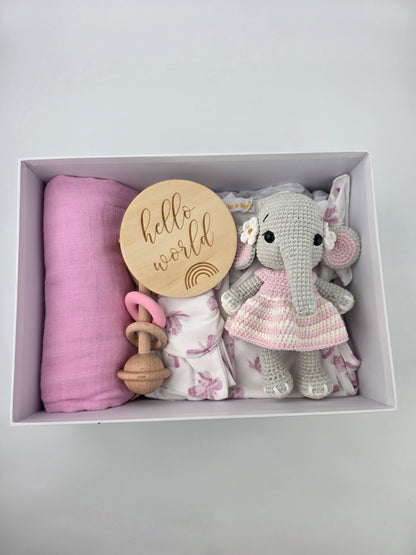 Deluxe Baby Girl Gift Box Hamper