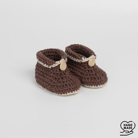 crochet baby booties